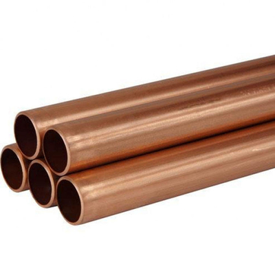 C10400 C10500 C10700 EN H62 H65 H68 لوله بدون درز فلزی لوله مستقیم /لوله مسی OD 1/2 اینچ 3/4 اینچ لوله مسی گرد
