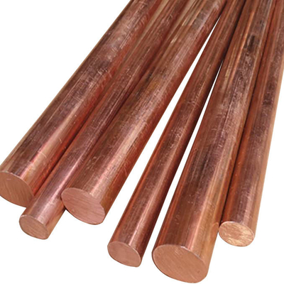 ASTM B187 C12200 فوسفور-دئوکسید شده میله دور مقاومت بسیار عالی در برابر خوردگی برای مبادلات گرما