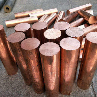 ASTM B187 C12200 فوسفور-دئوکسید شده میله دور مقاومت بسیار عالی در برابر خوردگی برای مبادلات گرما