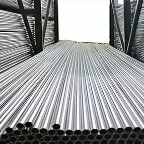 ASTM 240 316L لوله جوش فولاد ضد زنگ NO.4 8K سطح 6000mm طول