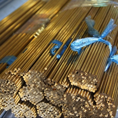 مواد مس مقاوم به خوردگی C2100 C21000 Cuzn5 CZ125 H95 میله مس جامد