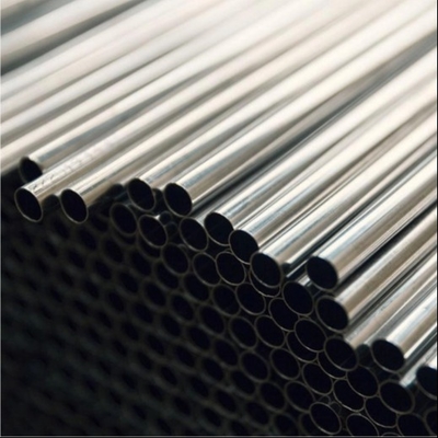 لوله دور جوش 0.3mm-3mm ضخامت 8K Ba 2b Hl AISI ASTM Ss 201 304 304L Ss لوله 316 316L 430 SUS304 لوله