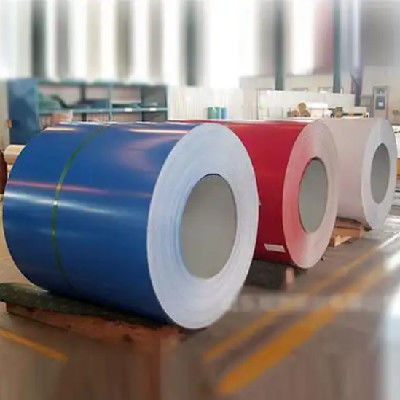 کویل فولادی گالوانیزه از پیش رنگ شده ضد زنگ، کویل رنگی Dx51d