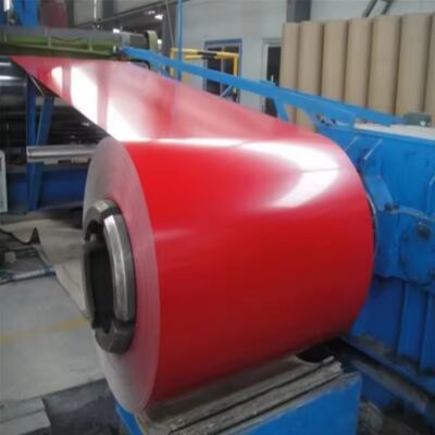 Cold Rolled Color Coated Steel Coil With Customized Thickness, Width, Zinc Coating And RAL Colors For Construction And Manufacturing Industries