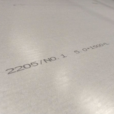 ASTM A790 2205 صفحه فولاد ضد زنگ 1000-8000mm مقاومت طول