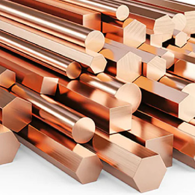 ASTM B187 C14500 چوب گرد مس آزاد برای ماشینکاری دقیق